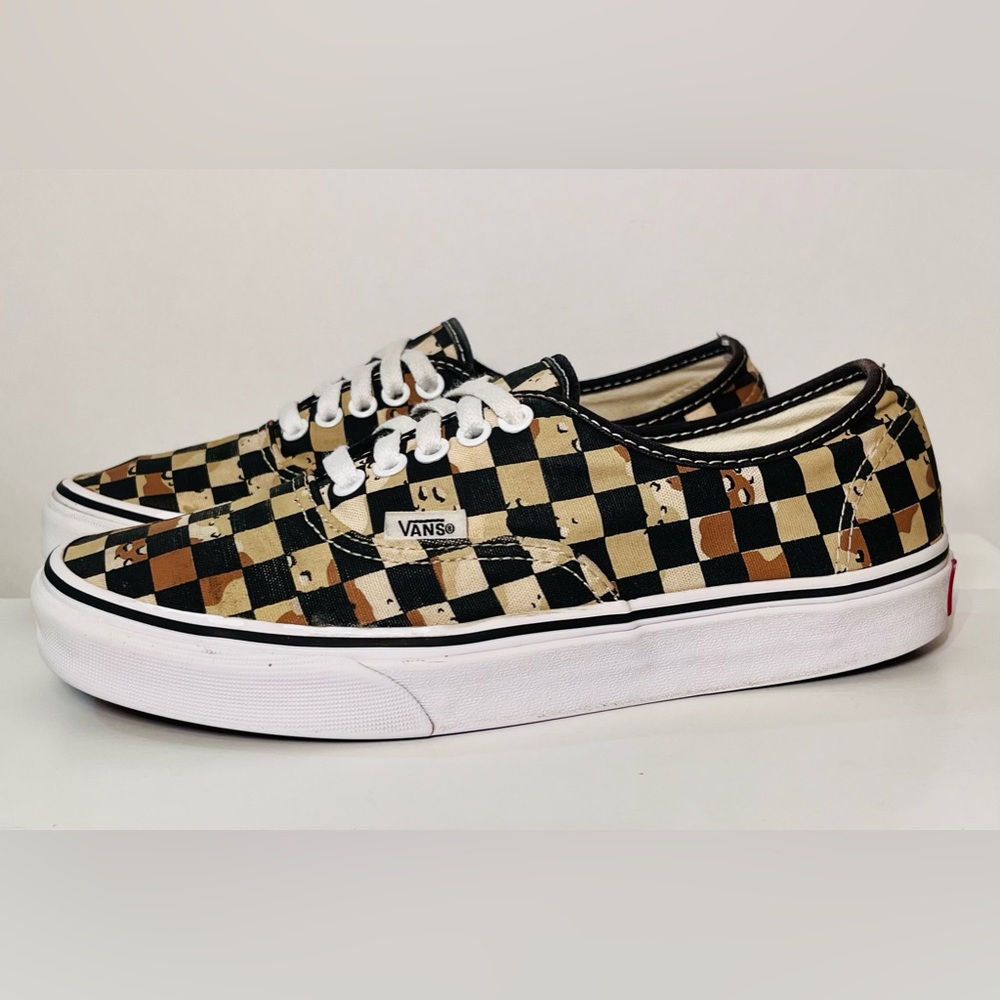 Vans Authentic Desert Camo Checkerboard